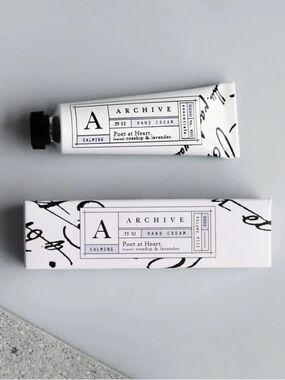 ARCHIVE POET AT HEART TRAVEL SIZE HAND CREAM 0.33oz BRAND NEW/SEALED